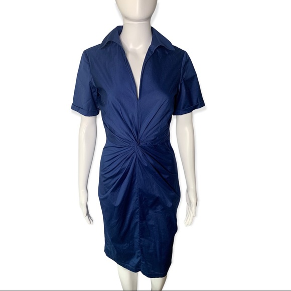 Thomas Pink Dresses & Skirts - PINK by Thomas Pink Cobalt Blue Knot Tie Dress Size 4